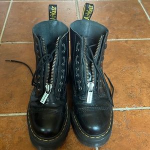 Dr Martens Platform Black Boots